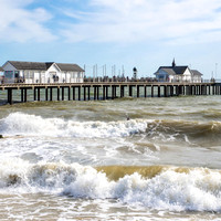 12th Apr. Southwold pier