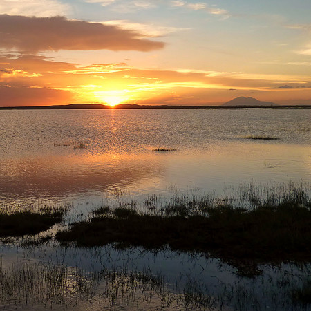 3rd Mar. Sunset over water