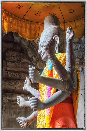 Vishnu, Angkor Thom