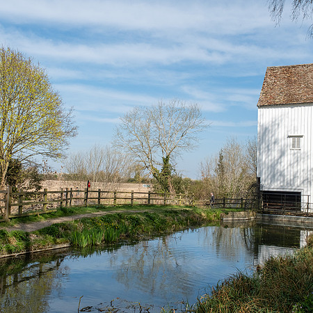9th Apr. Water mill, Anglesey Abbey