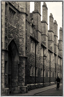 Chimneys on Trinity Street, Cambridge