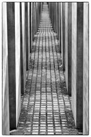 Into the distance, Holocaust memorial, Berlin