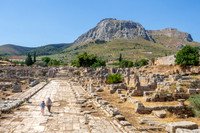 Street in Ancient Corinth