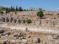 View across site