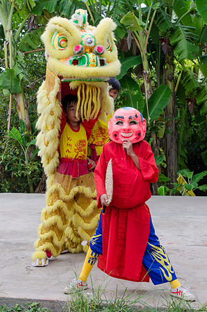 Dragon performers