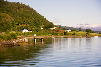 Shimmering lochside