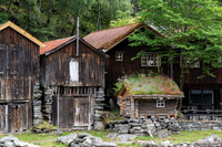 Fishing shacks, Geiranger