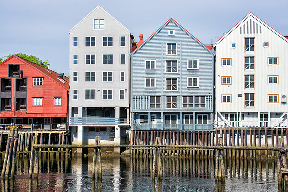 Wharves at Trondheim