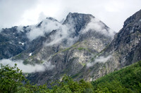 Misty mountains