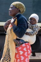 Woman with baby