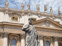 Outside St Peter's