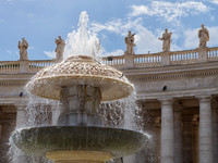 Fountain, St Peter's Square