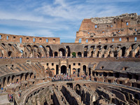 Inside the Colosseum
