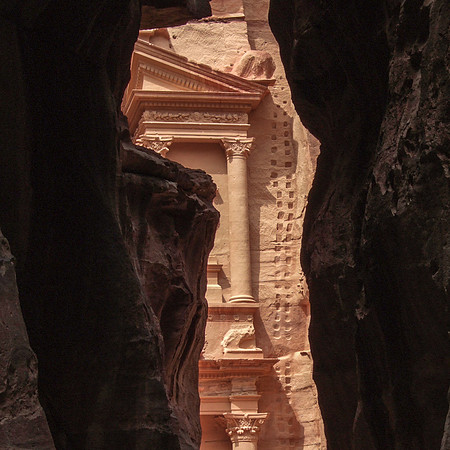 2nd May. First glimpse of Petra