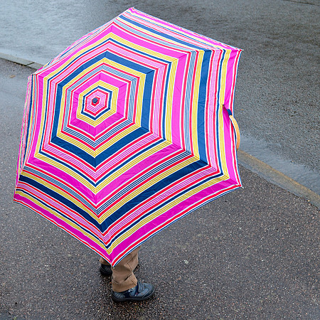 3rd May. Sheltering from the rain