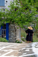 Woman walking, Neochori