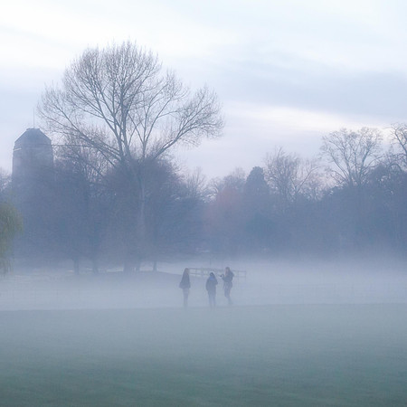 11th Mar. Foggy morning, Cambridge